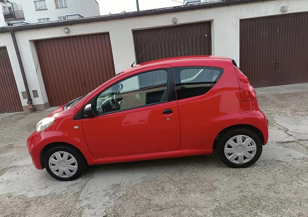 Peugeot 107 cena 8200 przebieg: 142000, rok produkcji 2009 z Kraków małe 92